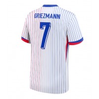 Fotbalové Dres Francie Antoine Griezmann #7 Venkovní ME 2024 Krátký Rukáv
